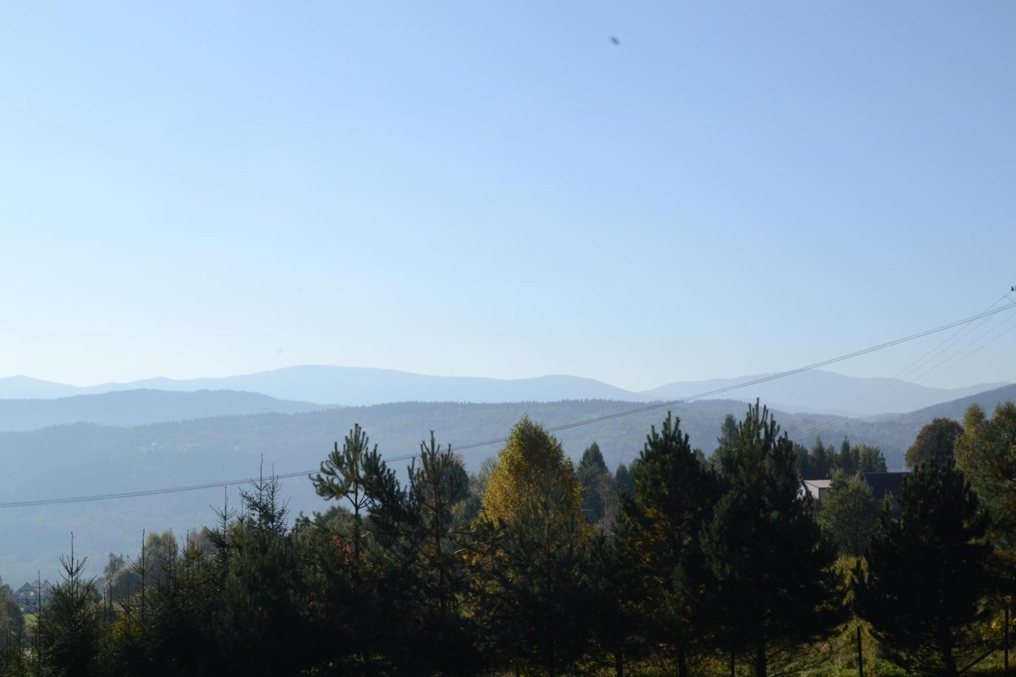 Chata Mioduszyna W Beskidach - Drewniany Dom Z Widokiem Na Babia Gore Villa Makow Podhalanski Exterior photo